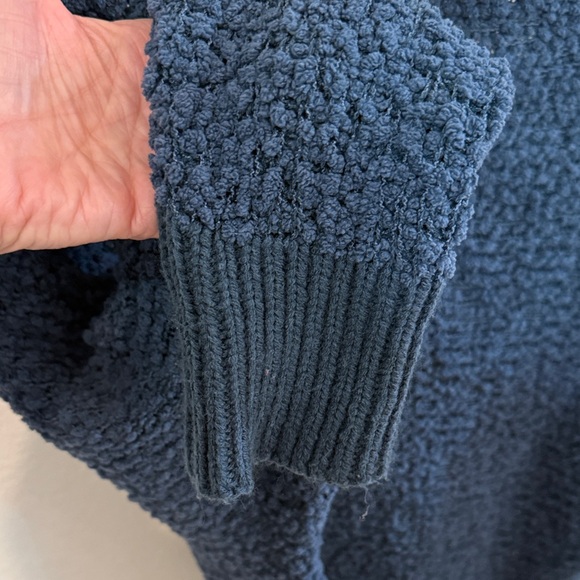 Women's Altar'd State Blue Nubby Textured Sweater, Size Medium - Picture 10 of 10